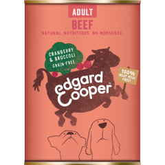 Edgard&Cooper Pâtée pour chien au boeuf - 6x 400g