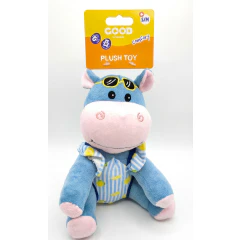 Good LDV Hippo Peluche Extra Fort pour Chiens 15cm