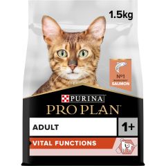 Pro Plan Vital Functions Adult Croquettes pour Chat Saumon 1,5kg