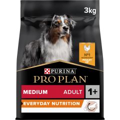 Pro Plan Everyday Nutrition Adult (middelgroot) Kip Hondenvoer 3kg