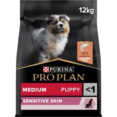 Pro Plan Croquettes Sensitive Skin Chien (junior / Moyen) Saumon 12kg