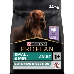 Pro Plan Sensitive Digestion Zonder Graan Adult (extra Klein & Klein) Kalkoen Hond 2,5kg