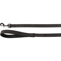 Laisse Delu Noir 130cm 20mm