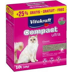 Vitakraft Compact Litière 8+2kg
