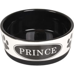 Gamelle Chien Kenzo Céramique Antidérapante Noir/blanc 14cm 440ml