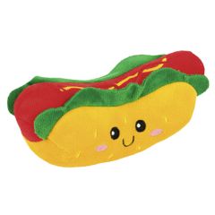 Tom&Co Hot Dog Peluche pour Chien