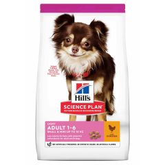 Hill's Science Plan Adult Light Small & Mini croquettes pour petit chien au poulet