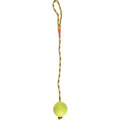 Hs Rubber Classic Bal Met Koord Groen 7cm