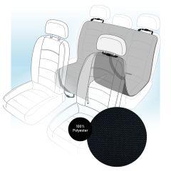 Flamingo Couverture De Protection pour Voiture Coda Noir 214x147cm