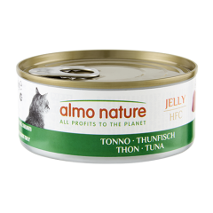 Almo Nature HFC Chat Nourriture Humide avec Thon en Gelée 150g