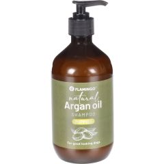 Flamingo Shampooing Natural Huile d'Argan Chiot 500 ml