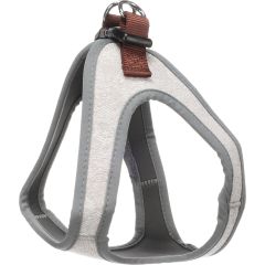Flamingo Chien Harnais Step&Go Nelson Gris