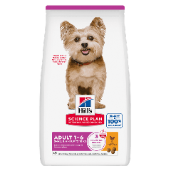 Hill’s Science Plan Adult Small & Mini Croquettes pour Chien Adulte au Poulet très Petite Race