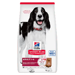 Hill’s Science Plan Adult Medium Hondenvoer Lam & Rijst 14kg