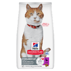 Hill's Science Plan Sterilised Adult Kattenvoer Eend 1,5kg