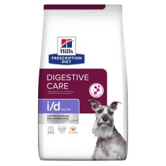 Hill's Prescription Diet I/D low fat Digestive pour chien au poulet 