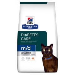 Hill’s Prescription Diet M/D – Kattenvoer met Kip – 1,5kg
