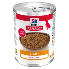 Hill's Science Plan Adult Light Croquettes pour chiens 370g