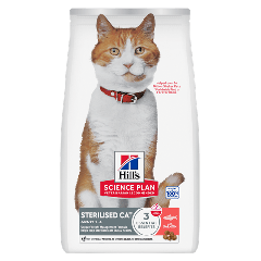 Hill's Science Plan Sterilised Cat Adult Kattenvoer Zalm 3kg