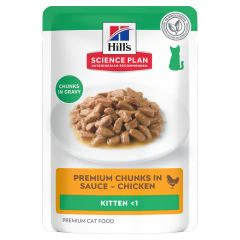 Hill's Science Plan Nourriture Humide pour Chaton au Poulet 85g
