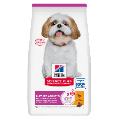 Hill’s Science Plan Mature Adult Small & Mini Croquettes pour Chien Mature au Poulet - Petite et très Petite Race