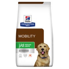 Hill’s Prescription Diet J/D Reduced Calorie – Hondenvoer met Kip – 12kg