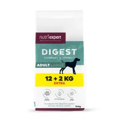 Nutri Expert Digest Adult Large Croquettes pour Chien 12kg+2kg
