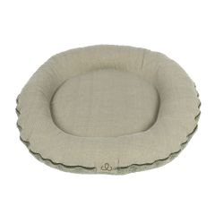 Yogi Family Rond Hondenkussen Mantra Groen 90cm