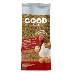 Good Melange Granule Ponte Alimentation Complète Pour Poules 20kg