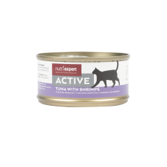 Nutri Expert Thon avec Crevettes Nourriture Humide pour Chat 70g