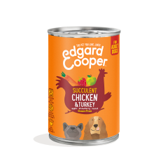 Edgard&Cooper Pâtée pour chien au poulet - 6x 400g