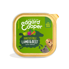 Edgard&Cooper Hondenvoer in kuipje met Rund – 11x 150g