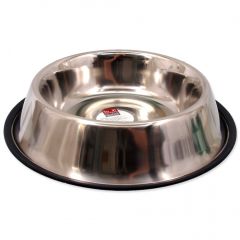 Dog Fantasy Gamelle En Acier Inoxydable Avec Pied En Caouchouc - 2,2l