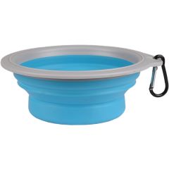 Gamelle De Voyage Bubo Bleu/gris 625ml