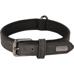 Collier Delu Noir 31/39cm 20mm
