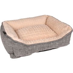 Panier Pour Chien Zupo Rectangulaire Gris 50x40x16cm