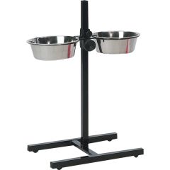 Gamelle Support En H Avec 2 Ecuelles Otis 2x25cm 2,5l