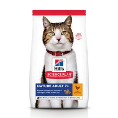 Hill's Science Plan Mature Adult Croquettes Pour Chat Âgé Au Poulet 10kg