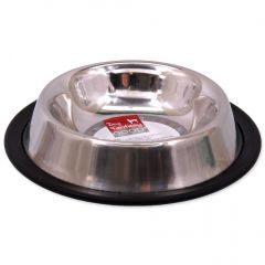 Dog Fantasy Gamelle En Acier Inoxydable Avec Pied En Caouchouc - 0,19l