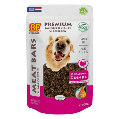 Bf Petfood Meat Bars Kalkoen 100g