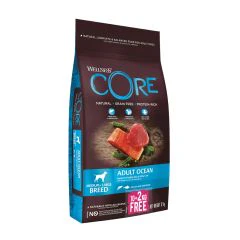 Wellness Core Adult Ocean Croquettes pour Chiens Moyens et Larges Sac Promo 10+2kg