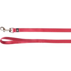 Laisse Ziggi Rouge Cerise 130cm 15mm
