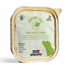 SPECIFIC BIO Organic Diet Chien au Boeuf 5 Barquettes de 150g