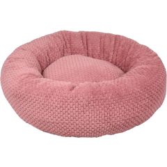 Panier Glory Rond Rose 70x70x26cm