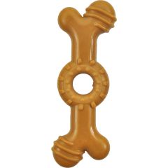 Jouet chien Tpr Os Avec Saveur Poulet 14,5cm