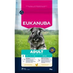 Eukanuba Adult Small Breed Croquettes pour Chien aux Poulet