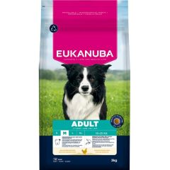 Eukanuba Adult Medium Breed Croquettes pour Chien aux Poulet
