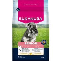 Eukanuba Senior Small Breed Hondenvoer met Kip
