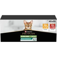 Purina Pro Plan Sterilised Adult Natvoer voor Katten 40x85g