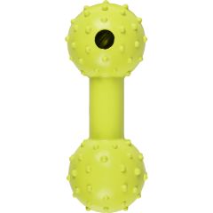 Jchien Caoutchouc Classic Haltere Avec Clochette Vert 12cm